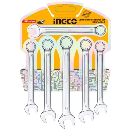 Ingco Spanner Set 6Pcs