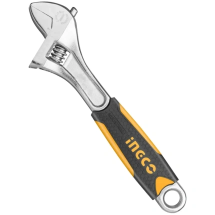 Ingco Wrench Adj 150Mm S/Grip