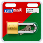Padlock 30Mm Brass L/Shackle Fort K