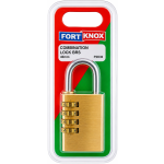 Padlock 40Mm Brass Combination F/K Disc