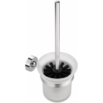 Bathroom Acc Fiorano Toilet Brush W/Holder Glass