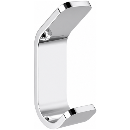 Bathroom Acc Onyx Towel Hook Slv