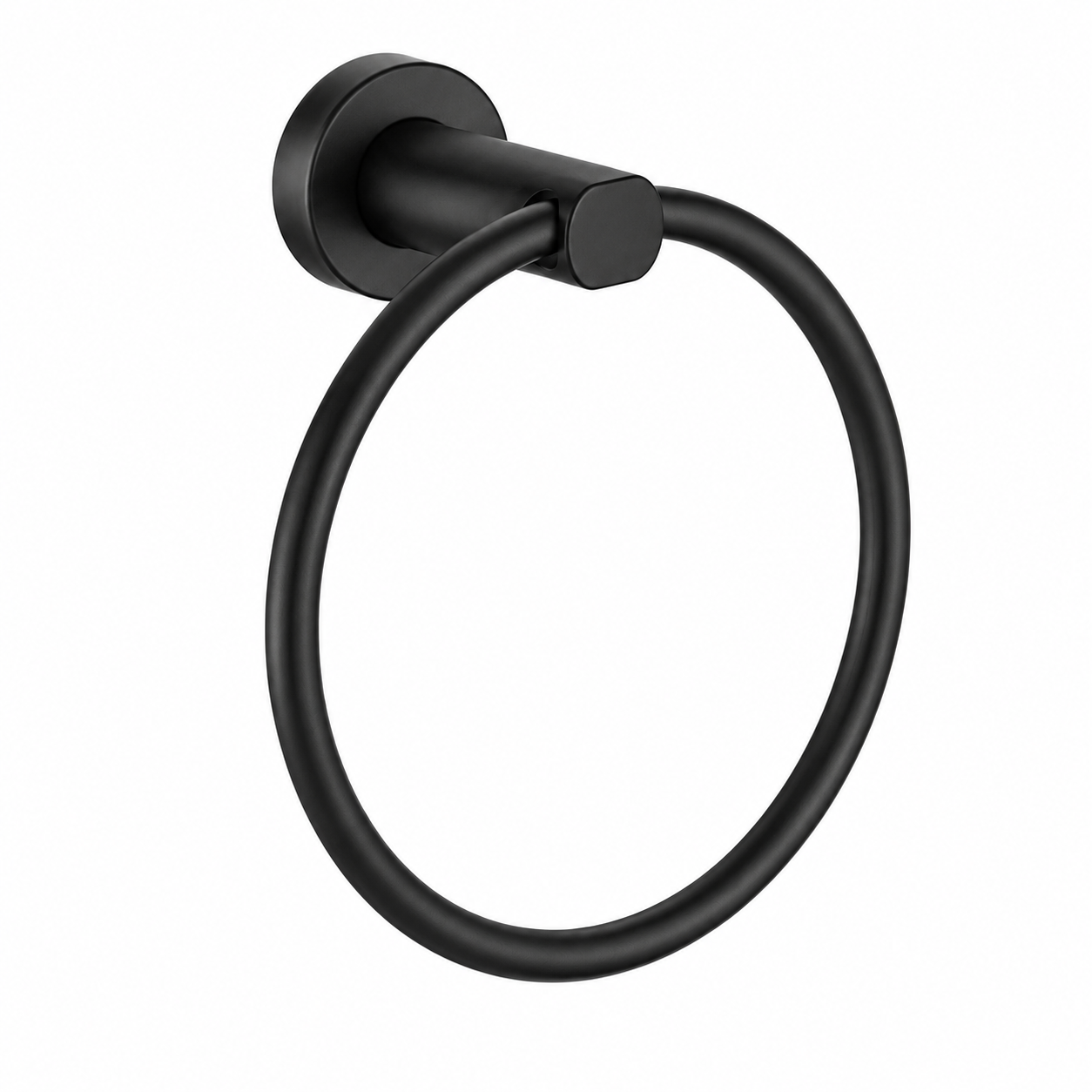 Bathroom Acc Zenna Towel Ring Blk Bathroom Acc Zenna Towel Ring Blk - Image 1