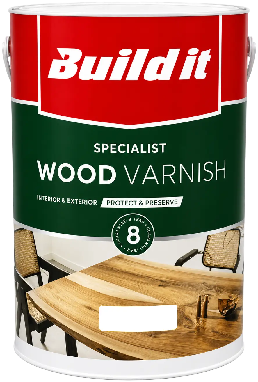 Build It Varnish Build It Varnish 1L Mahogany Plascon - Image 1