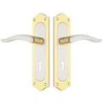Lockset Goldstone 3 Lever Brass Plated