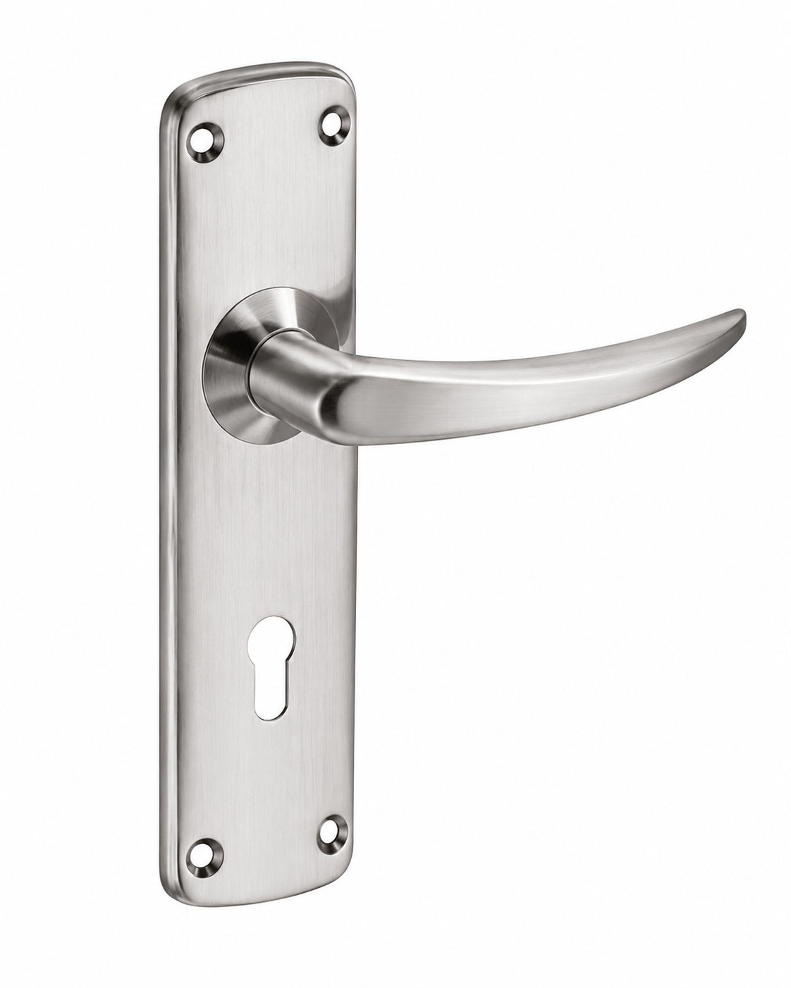 Lockset Mortice 2L Rs Silver Roc02 Lockset Mortice 2L Rs Silver Roc02 - Image 1