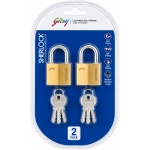 Padlock Godrej B/P 32Mm 2878 2In1