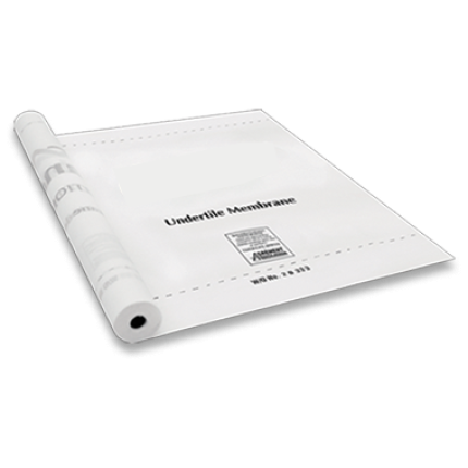 Roof Tile Underlay Plastic Wht  1.5X30M Cg