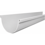 D shaped Pvc Gutter x 6M Satas Geo