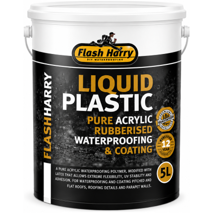 Flash Harry Black Liquid Plastic WP/Sealer 20L