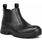 Safety Boot Chelsea Black Size 8 Grain