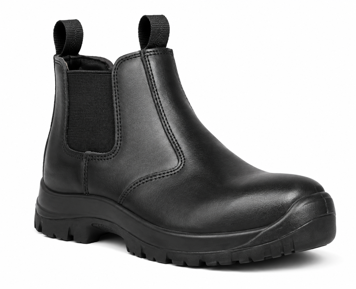 Safety Boot Chelsea Black Grain Safety Boot Chelsea Black Size 7 Grain - Image 1