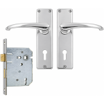 Lockset Mortice 2L Eureka Sabs