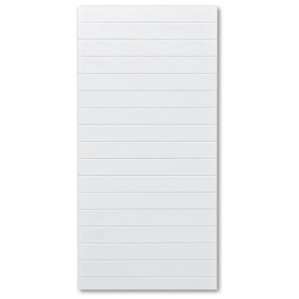 Barn Door & Horizontal L/D  White 900M X 2100Mm